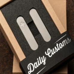 Daily Customs 58 Mm 25° Titanium -Deals Knife Lounge Store 58angle2