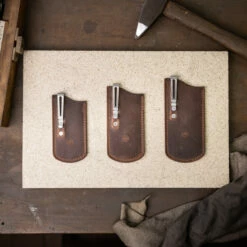 The ClipSlip Pull Up Leather (dark Brown) -Deals Knife Lounge Store IMG 4957