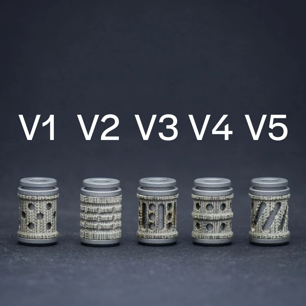 Combat Beads Mini Concealed Bead Olive Micarta / Blasted And Tumbled Titanium 1 Combat Beads Mini Concealed Bead Olive Micarta / Blasted And Tumbled Titanium