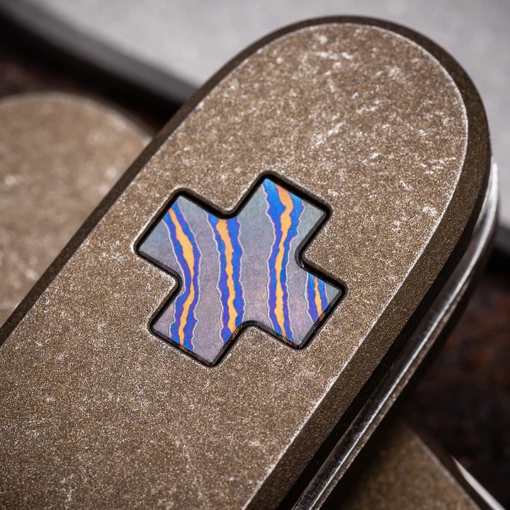 Cross Inlay Zitanium -Deals Knife Lounge Store crossinlayzitanium