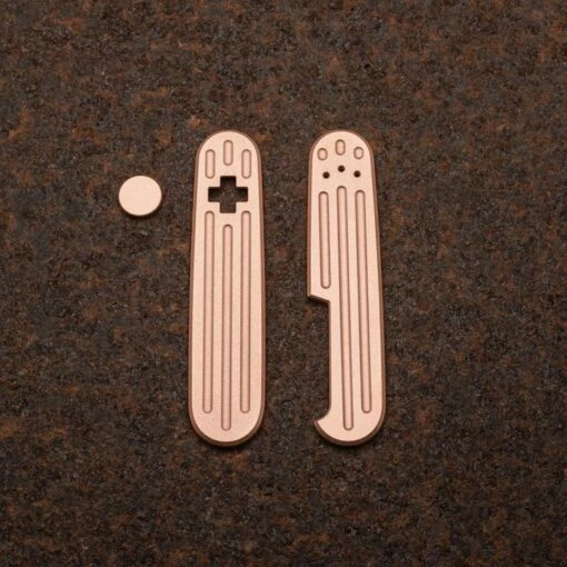 Daily Customs 91 Mm With Inlay Fluted Copper -Deals Knife Lounge Store dailycustoms91 3flutedkupfer