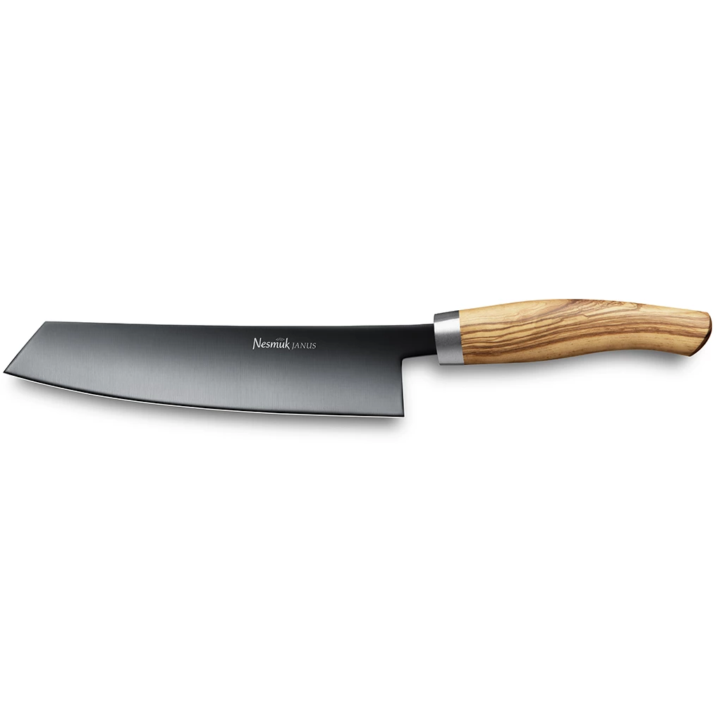 Nesmuk Janus Chef's Knife Olive 2 Nesmuk Janus Chef's Knife Olive - Image 2