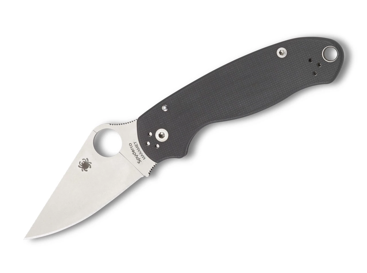 Spyderco Para 3 Dark Gray Maxamet 1 Spyderco Para 3 Dark Gray Maxamet