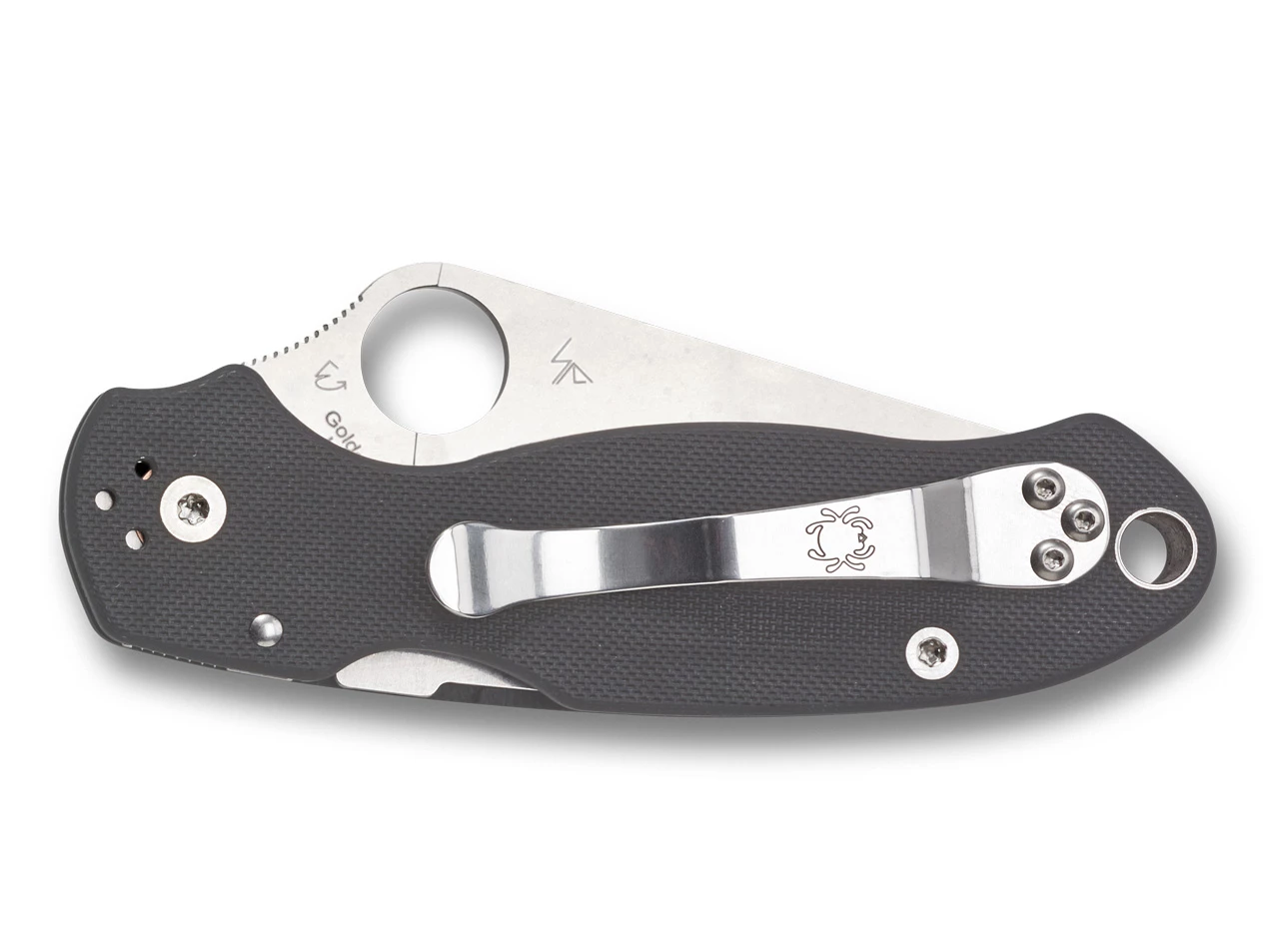 Spyderco Para 3 Dark Gray Maxamet 2 Spyderco Para 3 Dark Gray Maxamet - Image 2